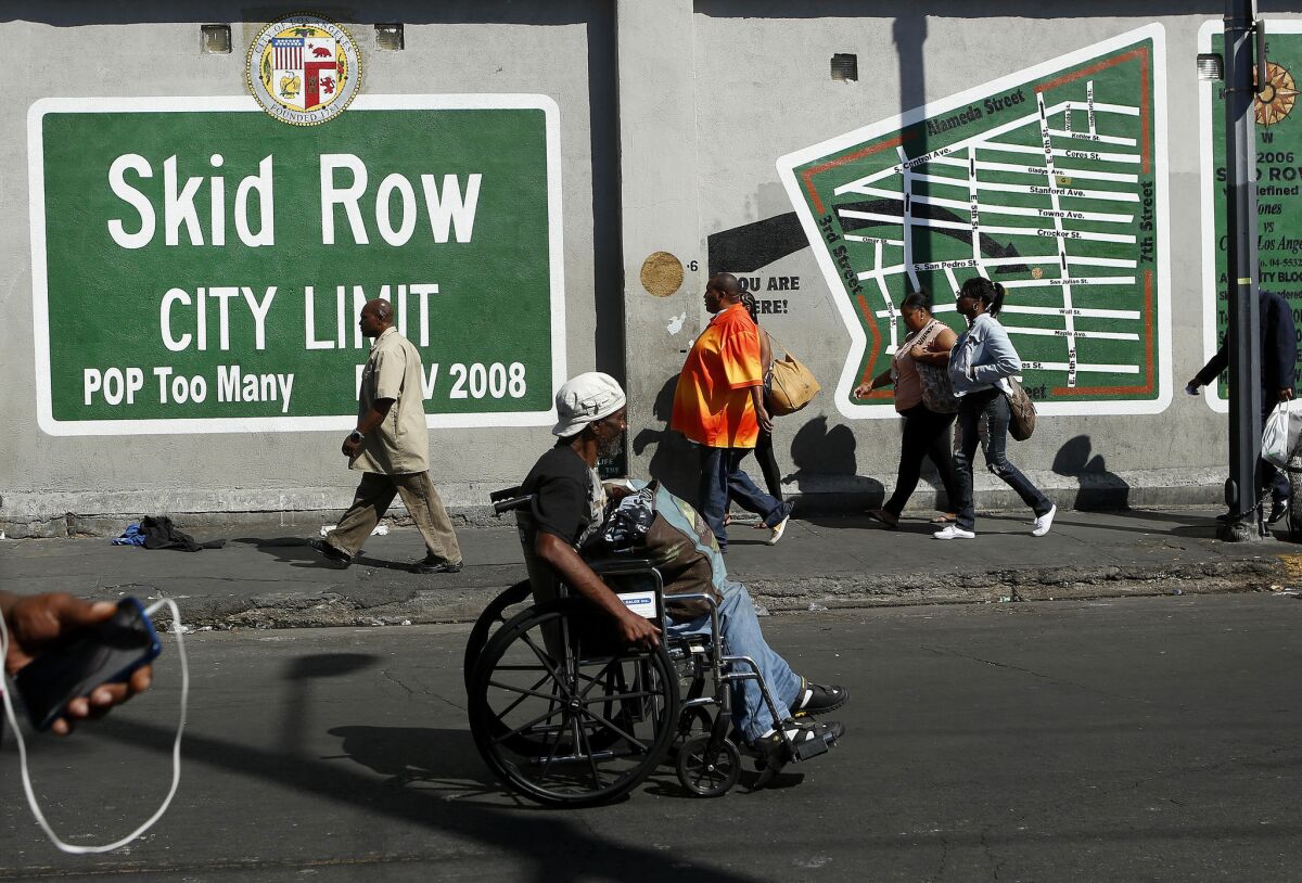 Apartments and condos are coming to skid row. But advocates say not enough housing units will be affordable for the homeless people living there now.