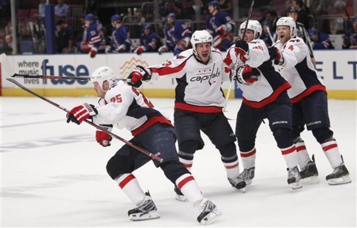 Alex Ovechkin Briefly Leaves Game 5 After a Hard Hit - The New York Times