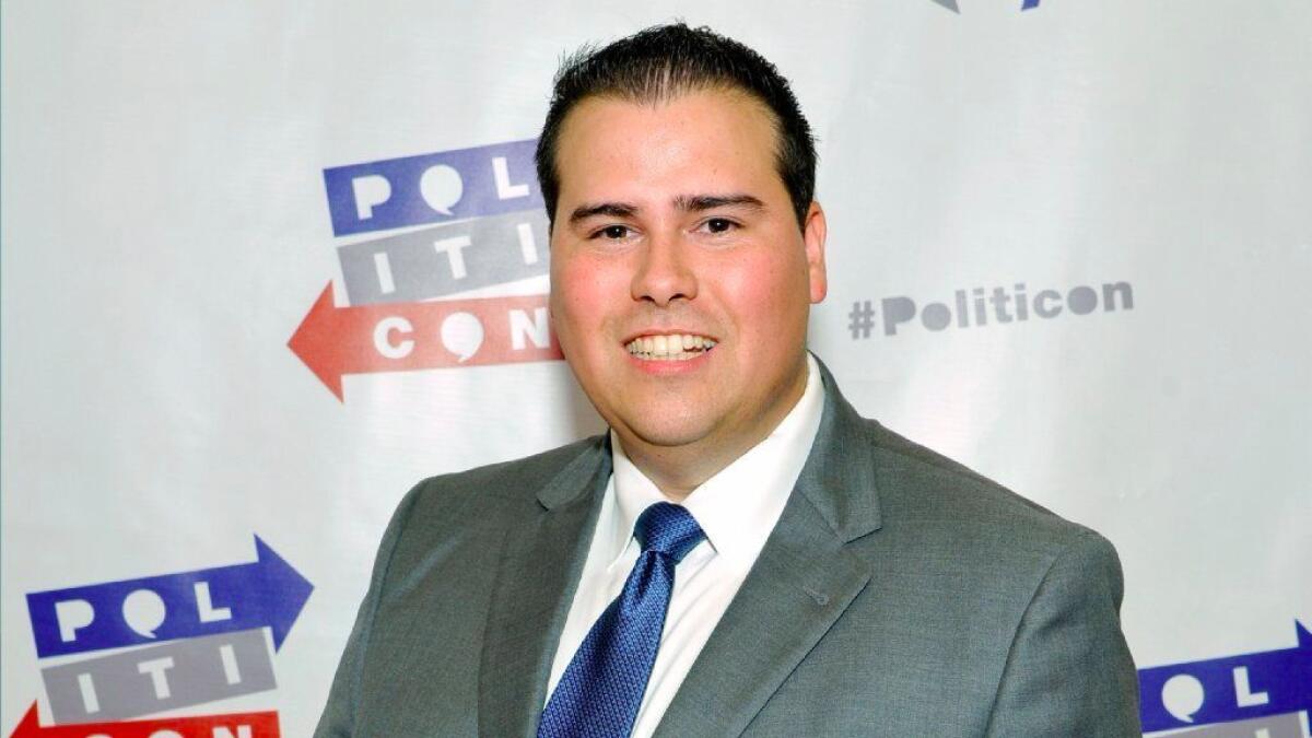 Omar Navarro at Politicon at Pasadena Convention Center on July 29, 2017