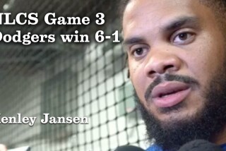 Kenley Jansen on getting the save in NLCS Game 3 and what to expect in Game 4