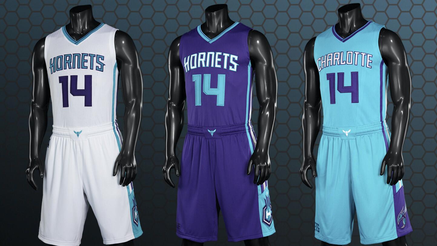Charlotte Hornets Show Off New Jerseys and Court