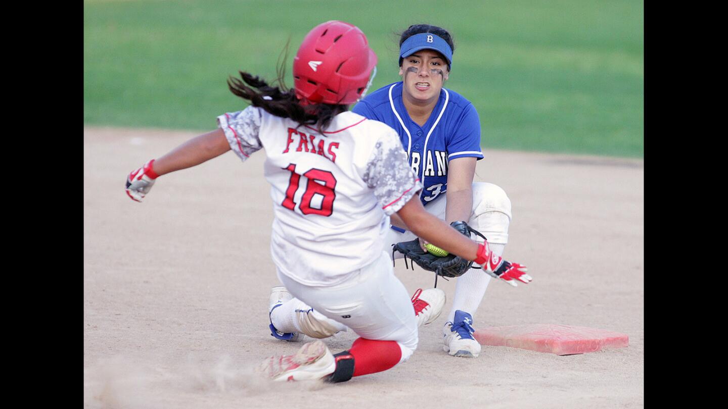 Photo Gallery: Rival softball, Burroughs vs. Burbank