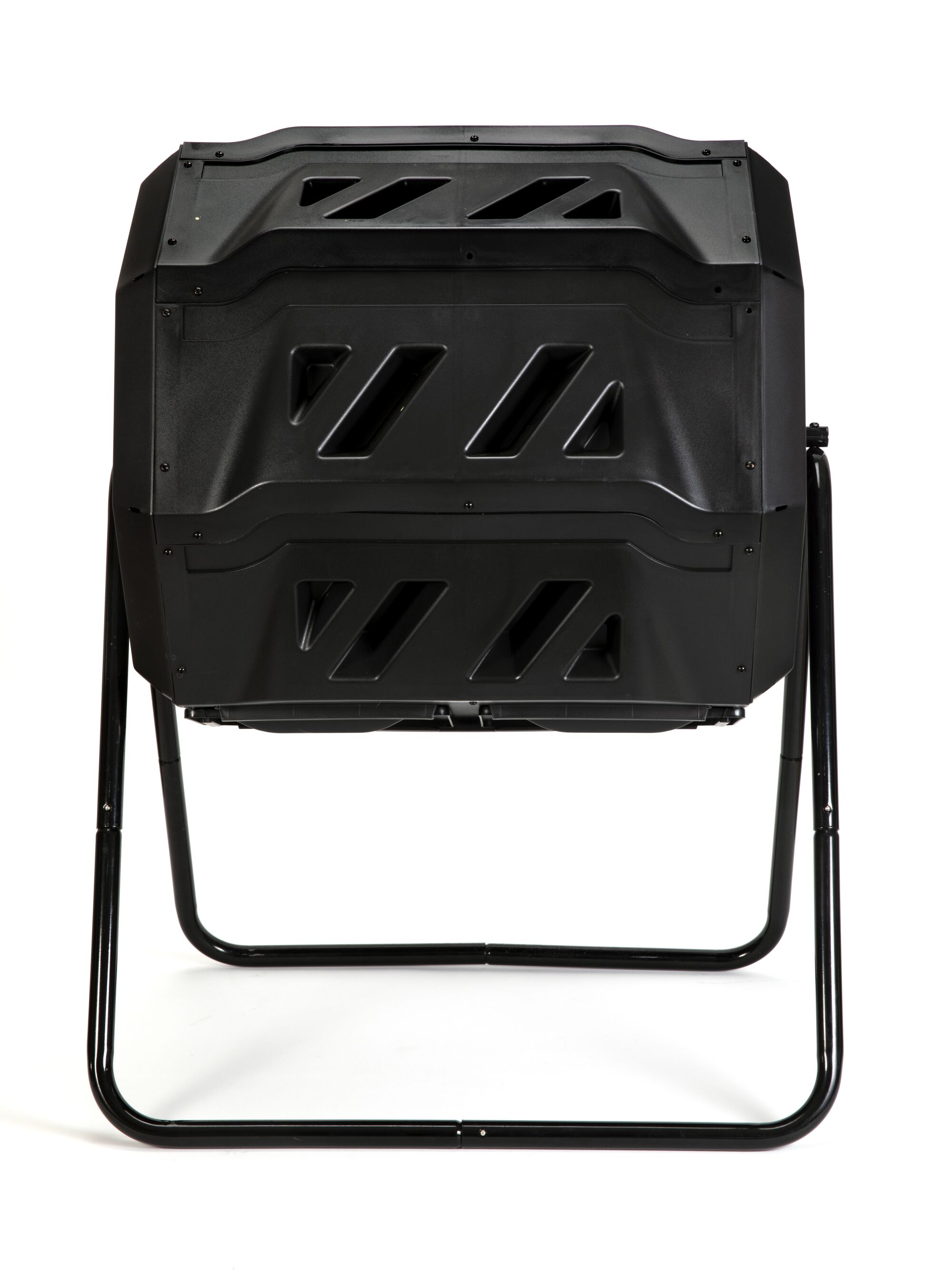 F2C dual chamber tumbler composter