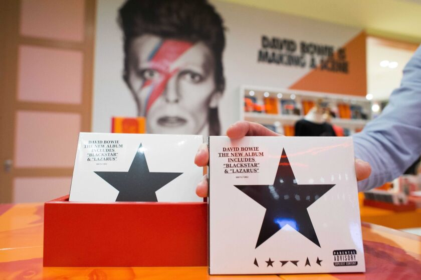 David Bowie 'Blackstar' was released days before his death.