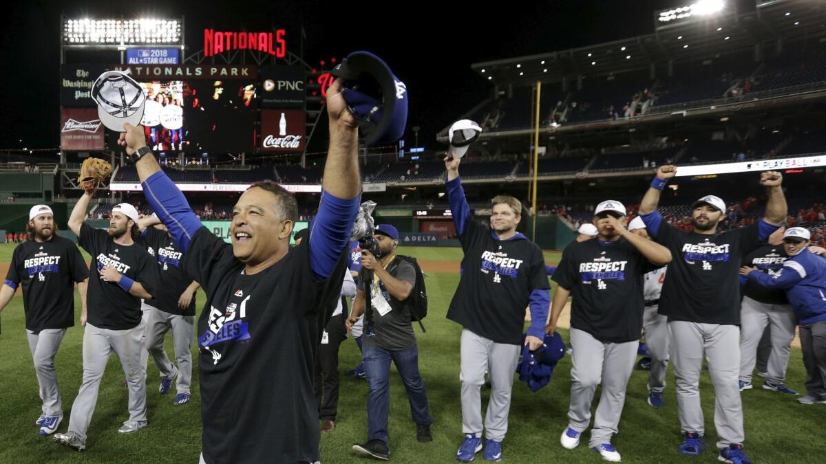 Dodgers' Dave Roberts won National League Manager of the Year following his first season with the Dodgers in 2016.