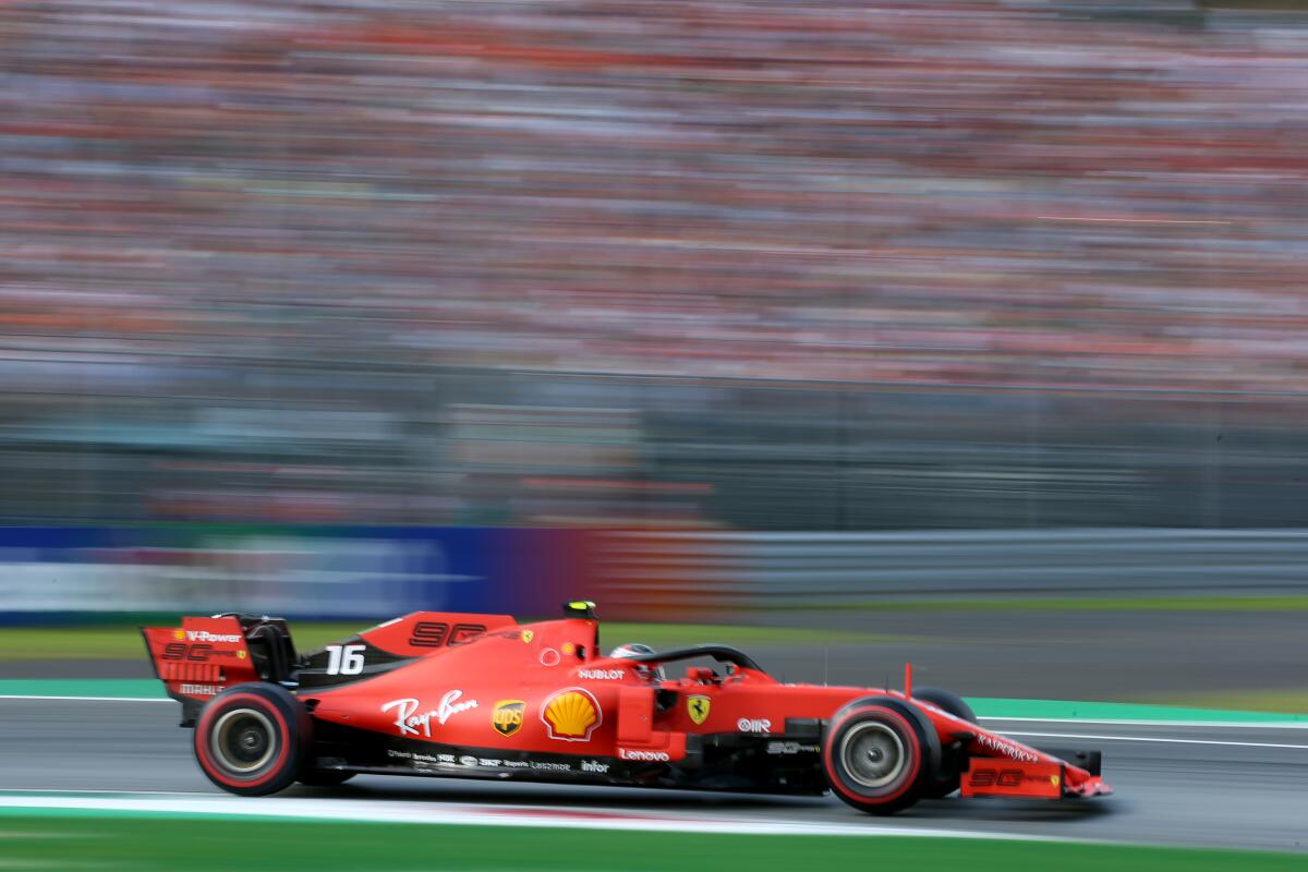  : Charles Leclerc of Monaco driving the (16) S 