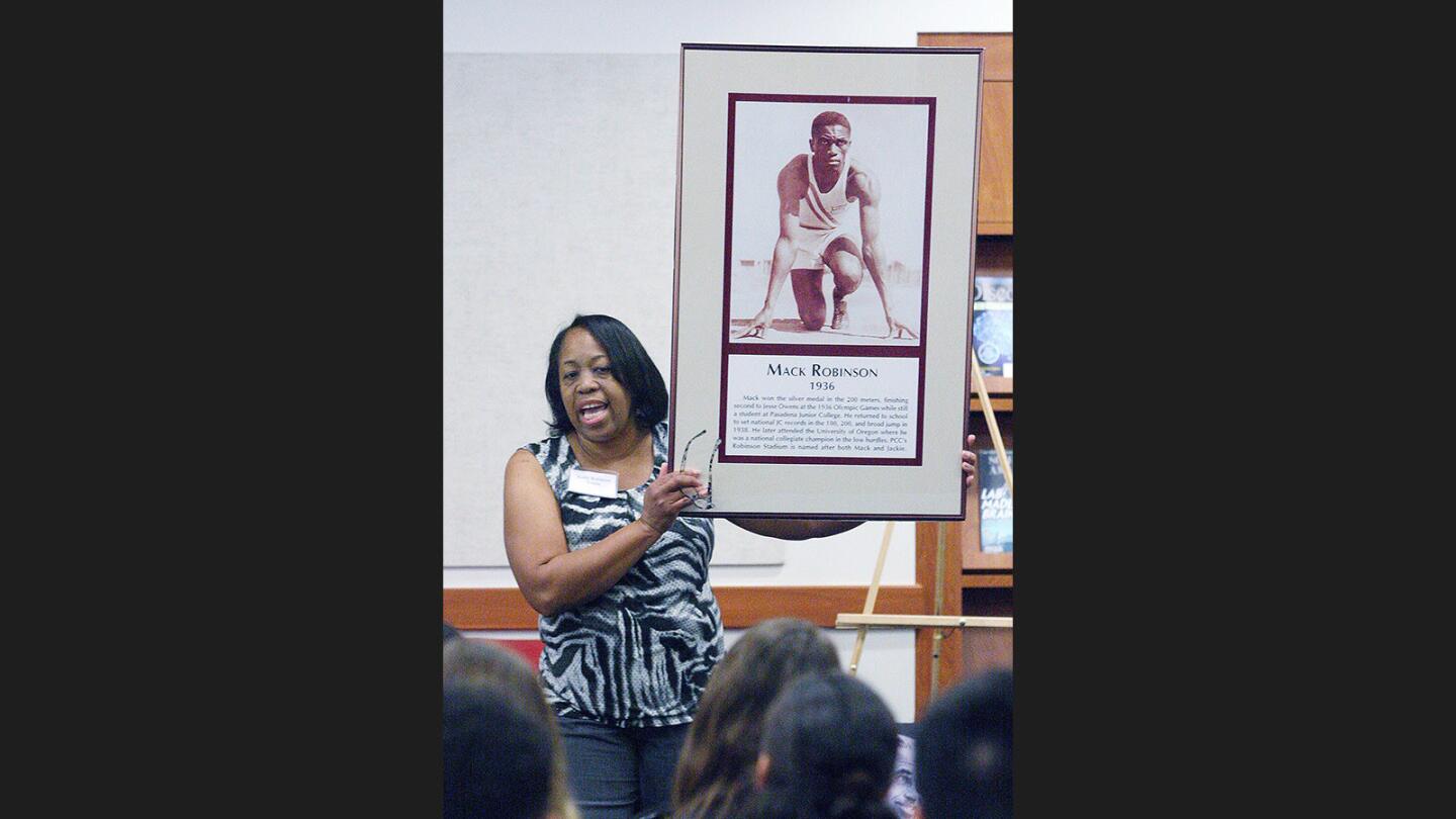 Photo Gallery: Memories of Mack Robinson by his wife and daughter at Flintridge Prep
