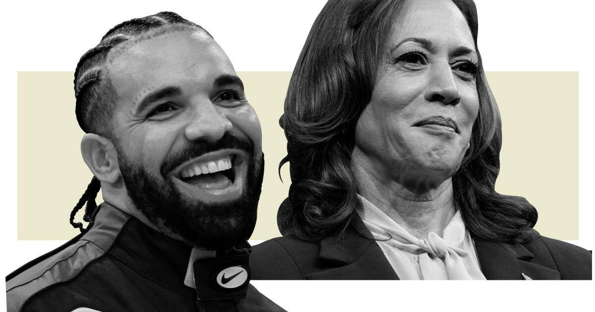 Opinion: Denigrating Drake, and Kamala Harris, as 'Not Like Us'