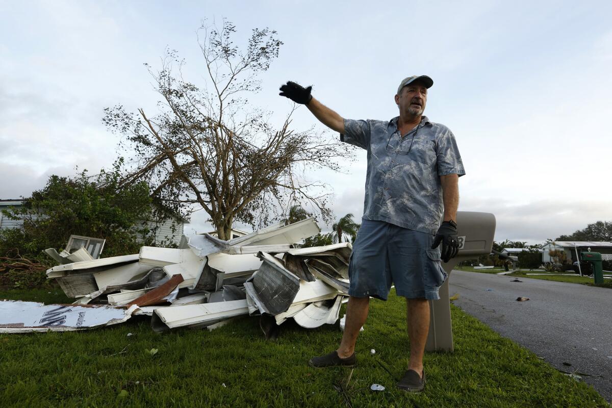 Terry Thompson, 65, near his home in Riverwood Estates in Naples, Fla.