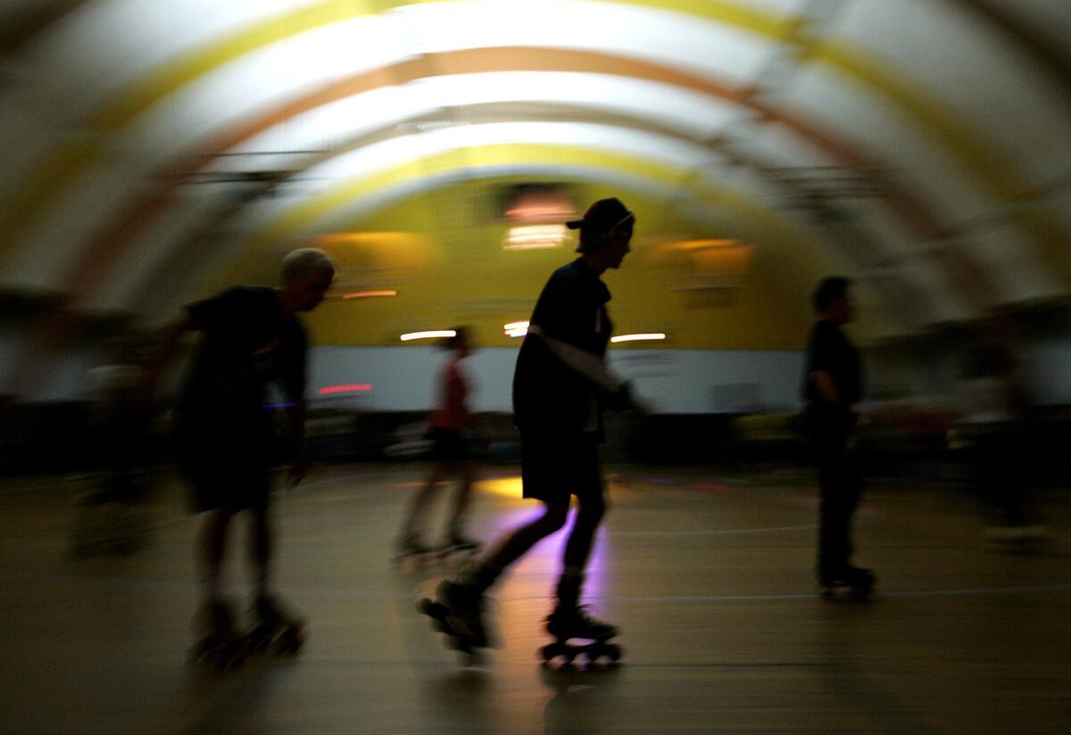 In this file photo, skaters roll at Skateworld Roller Rink in Linda Vista. 