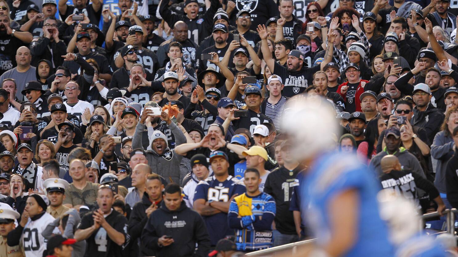 Chargers prepared for Raiders, Black Hole South in must-win game