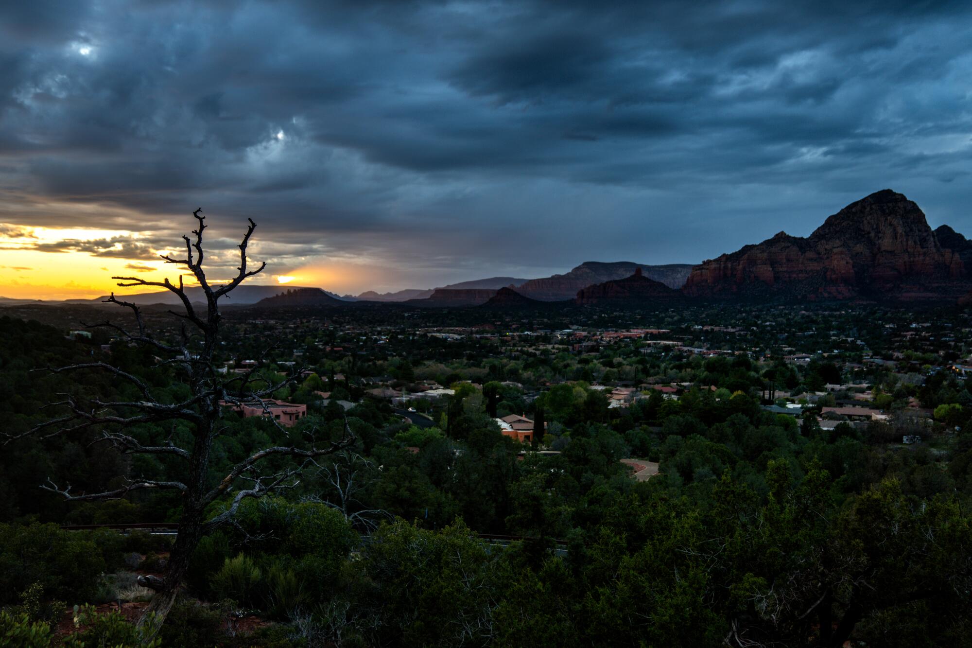 La región del Valle Verde de Sedona.