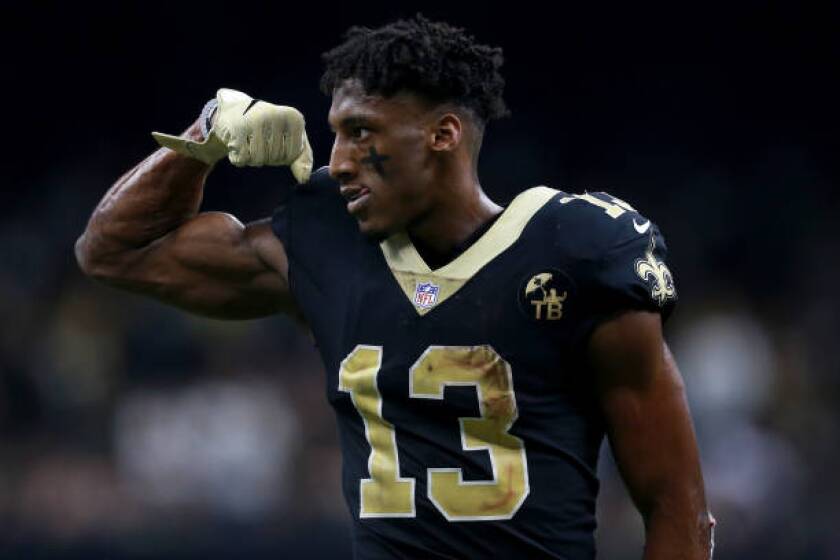 Michael Thomas and Saints agree on a fiveyear, 100million contract