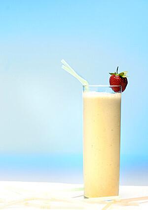 Strawberry milkshake