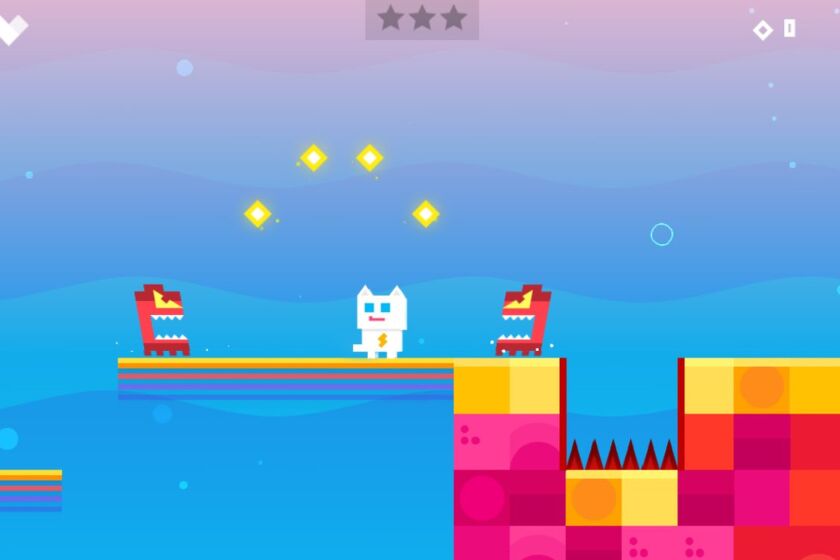 "Super Phantom Cat" takes the "Super Mario Bros." formula, adds in touch controls and plenty of craziness. The mobile game focuses on a cat who, reluctantly, is given mysterious powers.