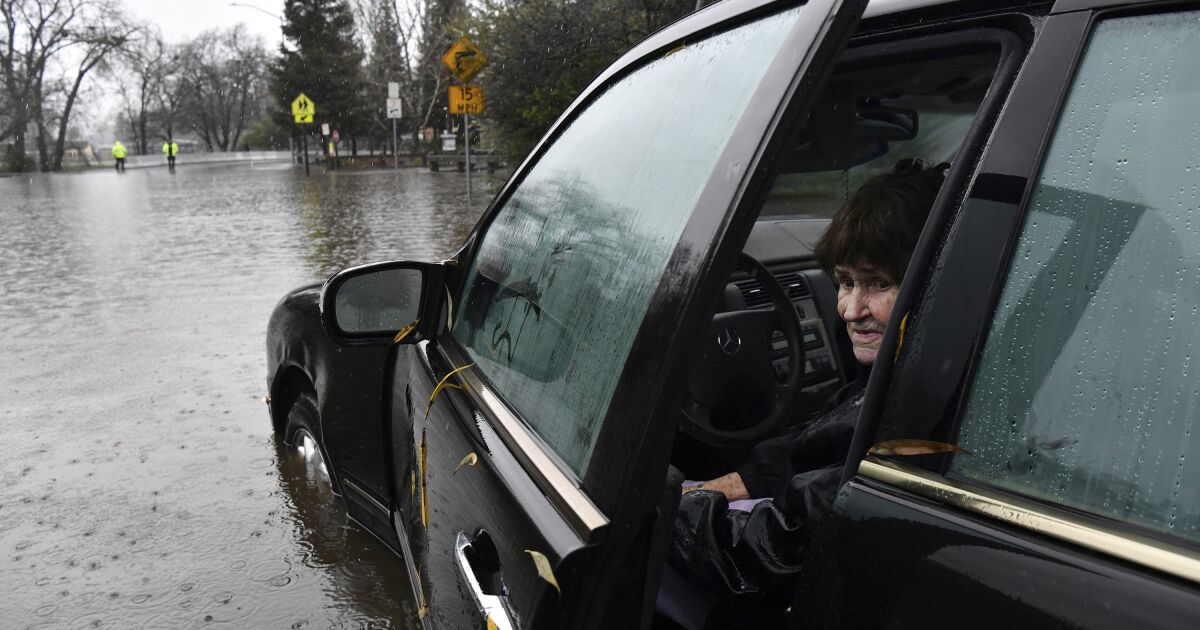 ‘Atmospheric river’ set to hit already battered Northern California, prompting flood and mudslide warnings