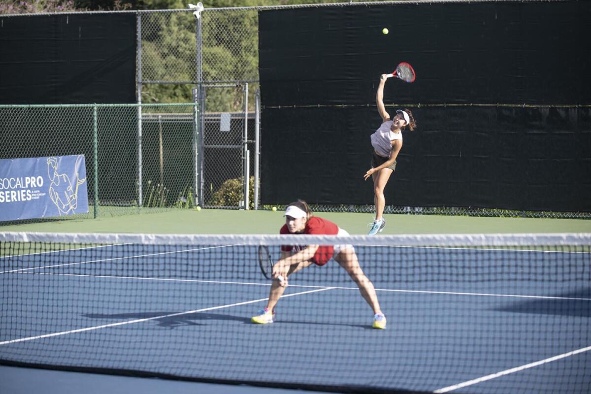 Players at the RSF Pro Open, a USTA pro circuit event