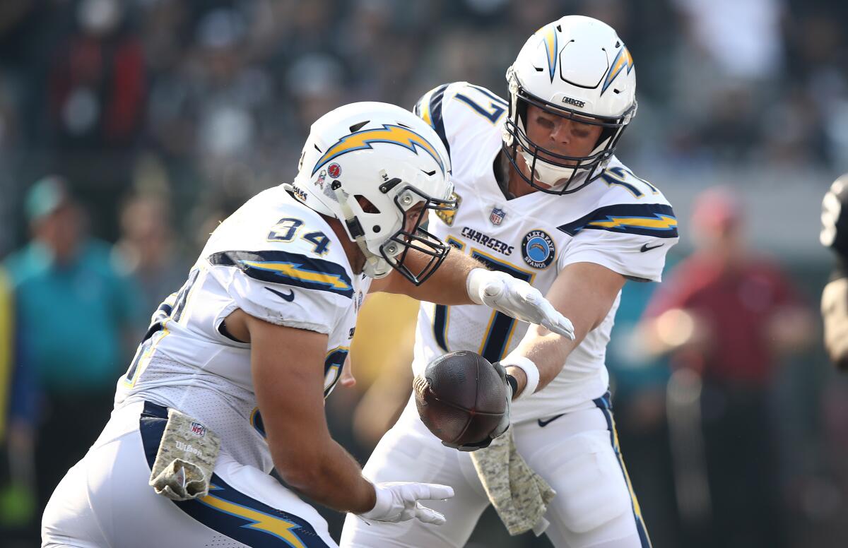 Chargers fullback Derek Watt is used to serving as a blocker, but filling in at tight end is a relatively new experience for him.