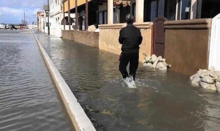 In flooded Seal Beach, residents accuse the city of not being prepared