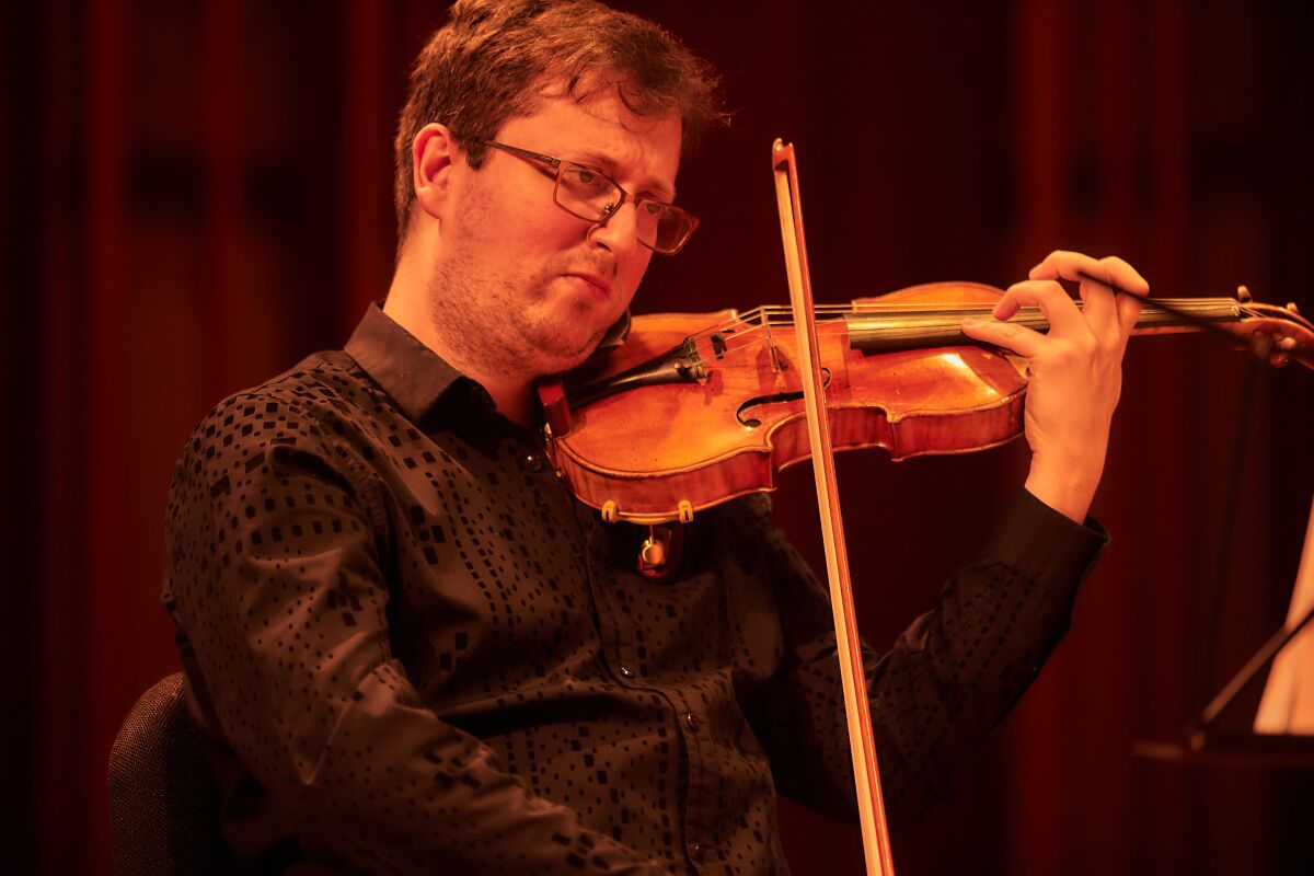 David Radzynski says the Baker-Baum Concert Hall is “one of the most beautiful halls we have played."