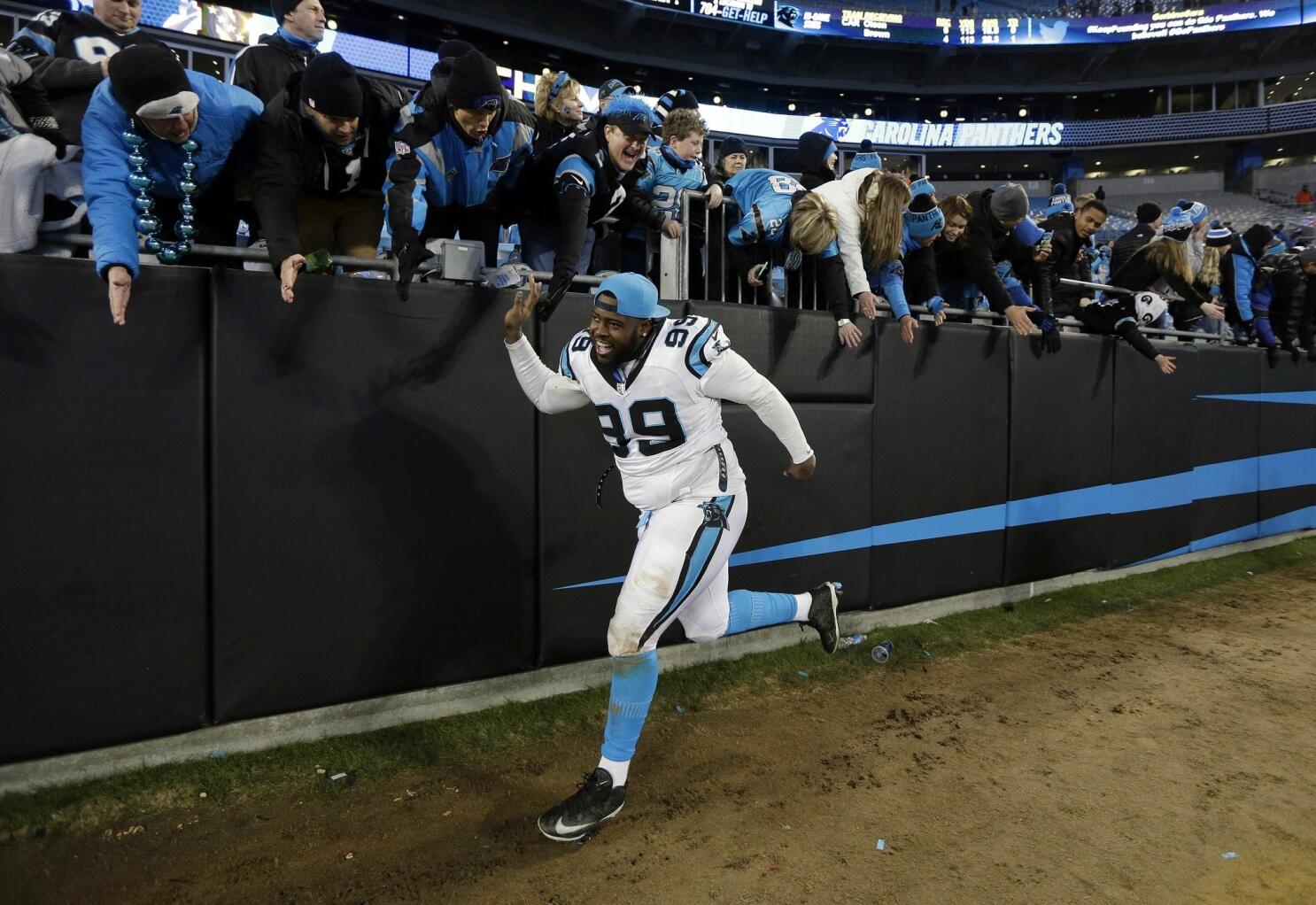 Newton, Panthers rout Cardinals, 49-15 for NFC title