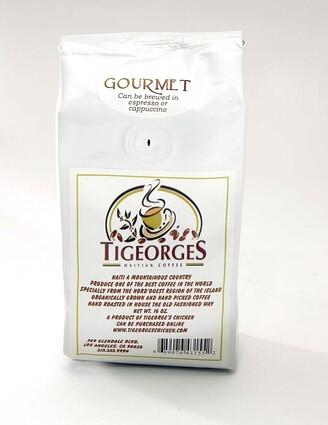 Tigeorge's Haitian coffee