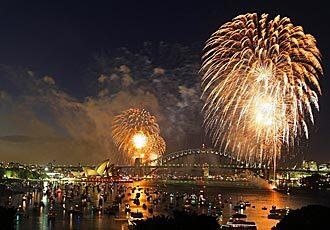 Fireworks from Down Under