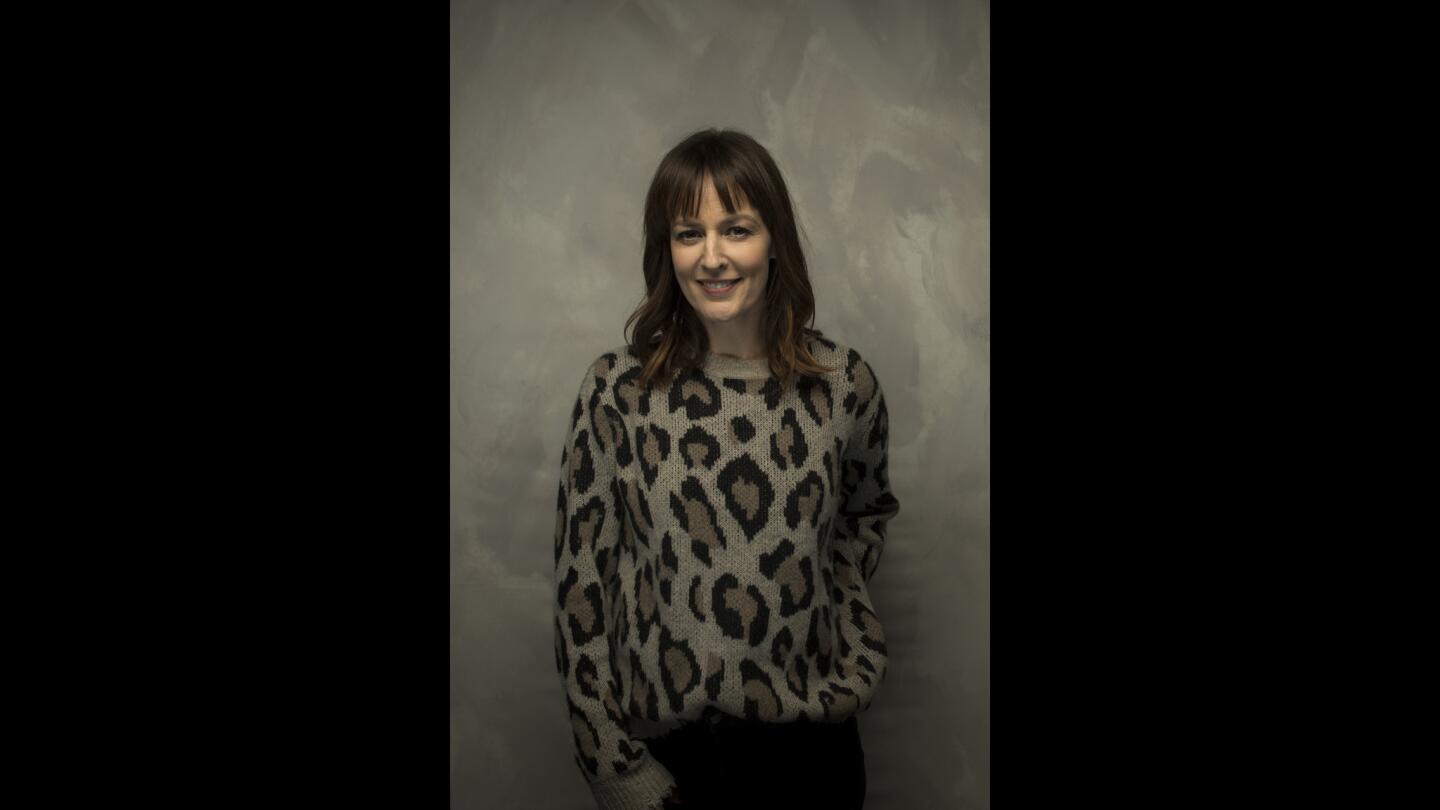 PARK CITY,UTAH --SATURDAY, JANUARY 20, 2018-- Actress Rosemarie DeWitt, from the film, "Arizona," photographed in the L.A. Times Studio at Chase Sapphire on Main, during the Sundance Film Festival in Park City, Utah, Jan. 20, 2018. (Jay L. Clendenin / Los Angeles Times)