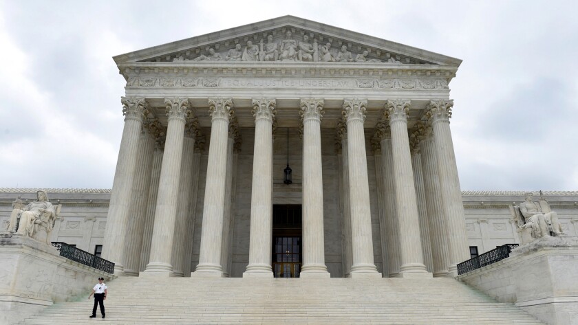 The U.S. Supreme Court in Washington, D.C. in 2014.