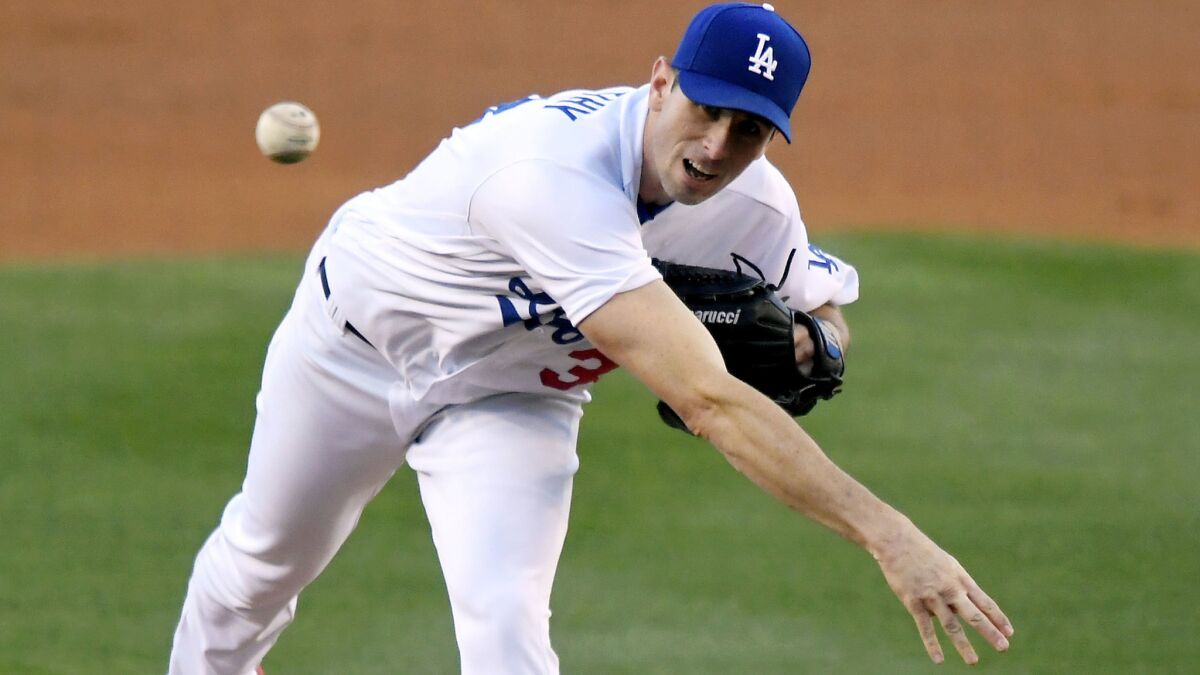 Brandon McCarthy has a history of injury problems but this season he's been reliable with a 3-0 record and 3.10 earned-run average in five starts.