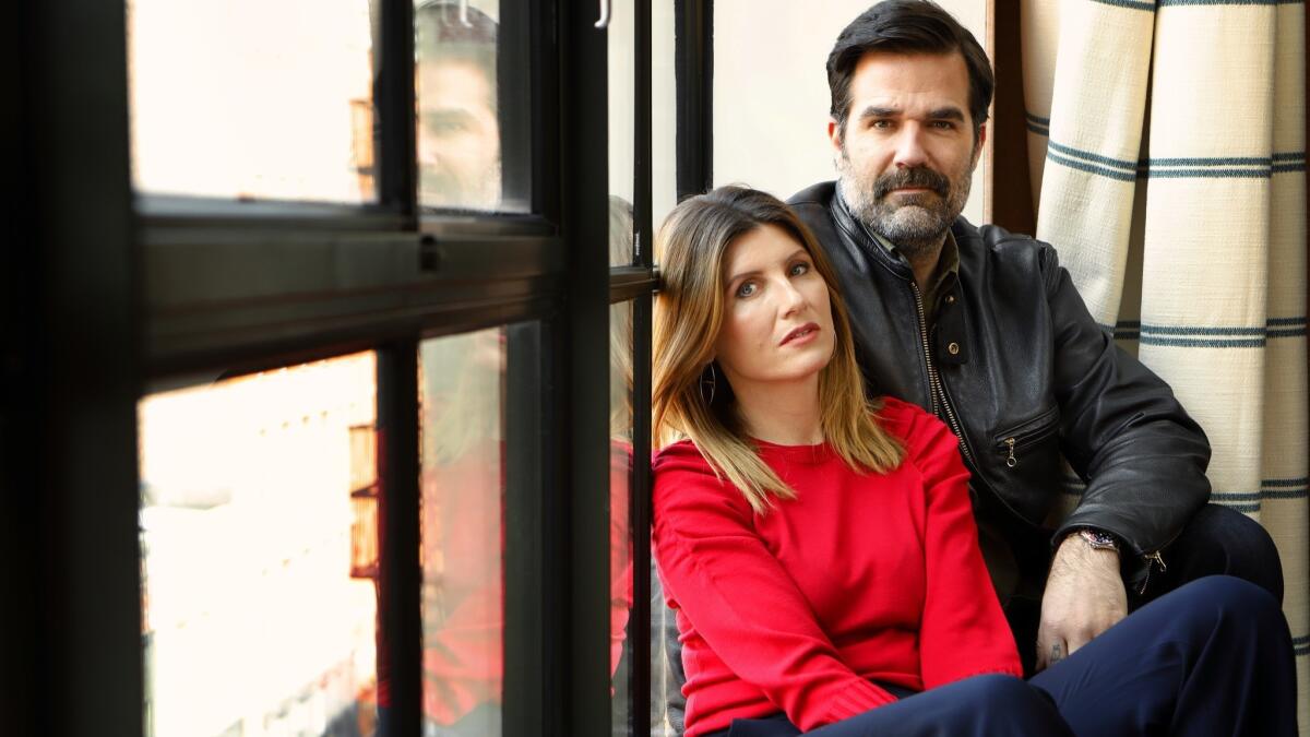 Rob Delaney and Sharon Horgan are the writers, creators and stars of the Amazon series "Catastrophe."