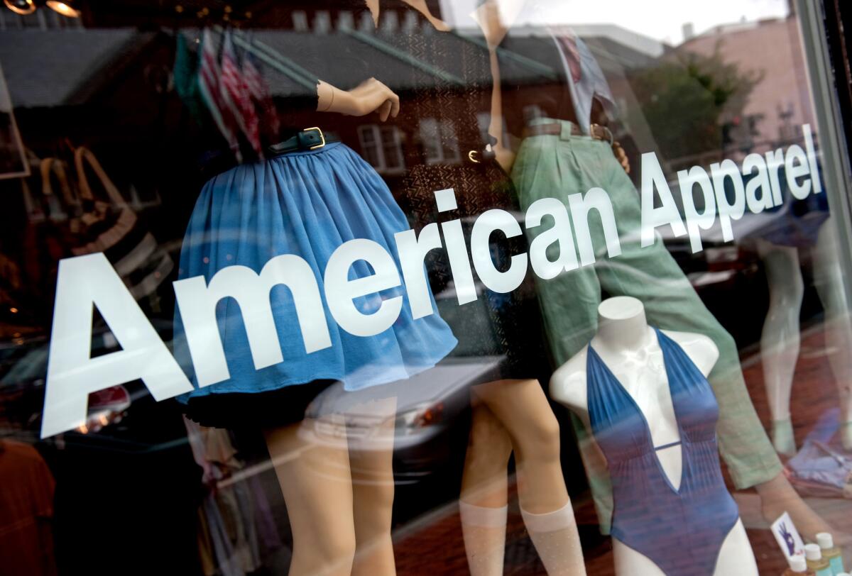 As a new CEO takes the reins, American Apparel may be headed soon to a new owner.