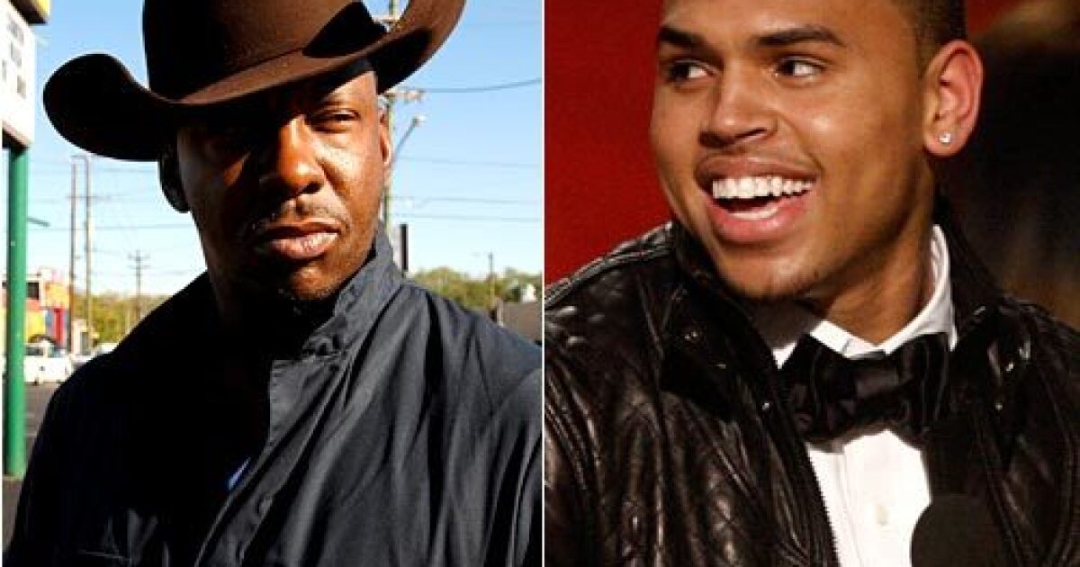 Chris Brown Versus Bobby Brown Los Angeles Times