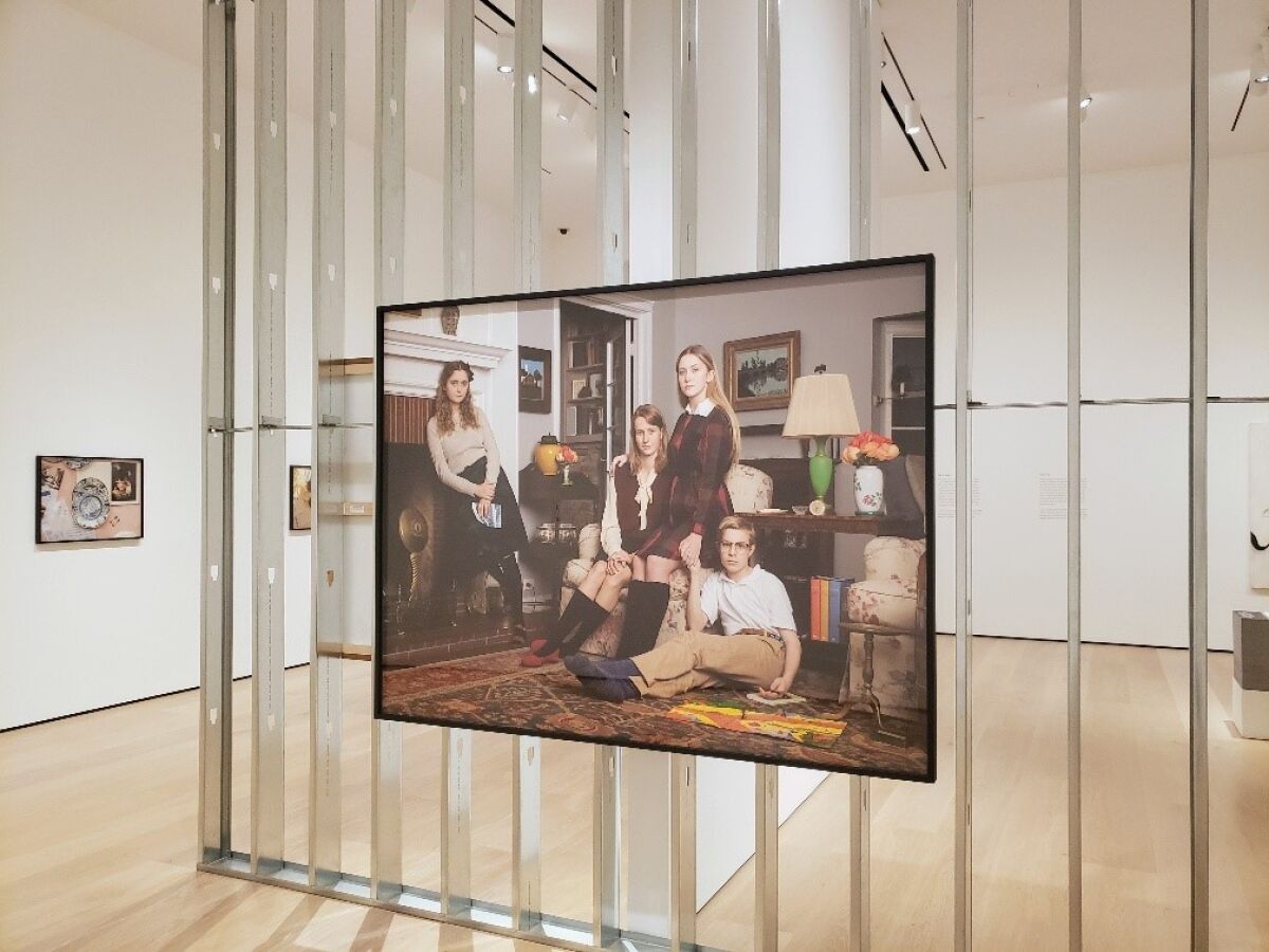 At the 'Made in L.A.' exhibition: Buck Ellison, "The Prince Children, Holland, Michigan, 1975," 2019, archival pigment print.