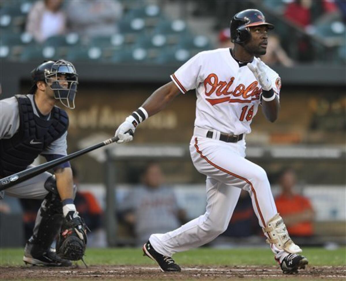 Baltimore Orioles 2, Detroit Tigers 1, 10 innings