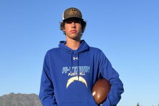 Ty Dieffenbach, a 6-foot-5 quarterback at Agoura, has committed to UNLV.