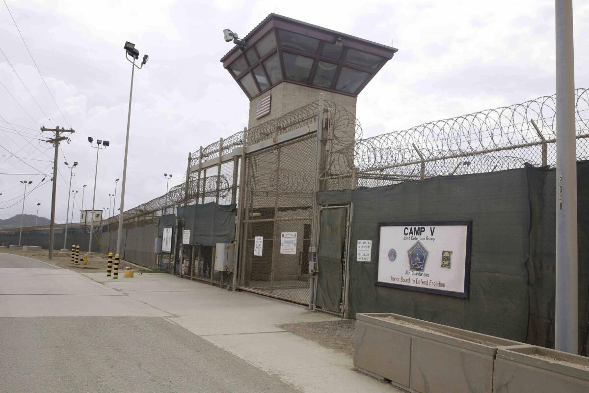 The U.S. military's Guantanamo Bay detention center in Cuba. A GOP-led House rejected efforts by Democrats to close the facility.