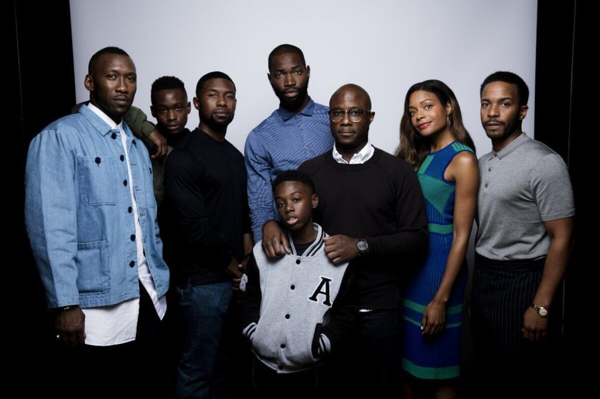 The cast and filmmakers of "Moonlight."