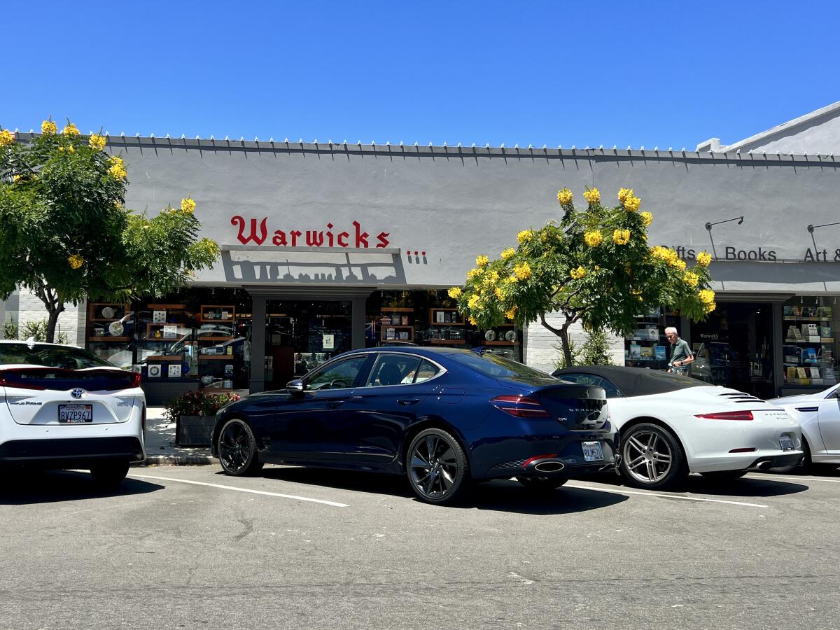 Warwick’s bookstore in La Jolla Village.