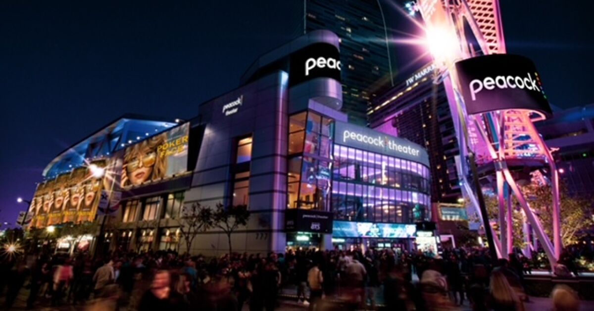 The Microsoft Theater is getting a new name in multiyear deal between AEG and Peacock