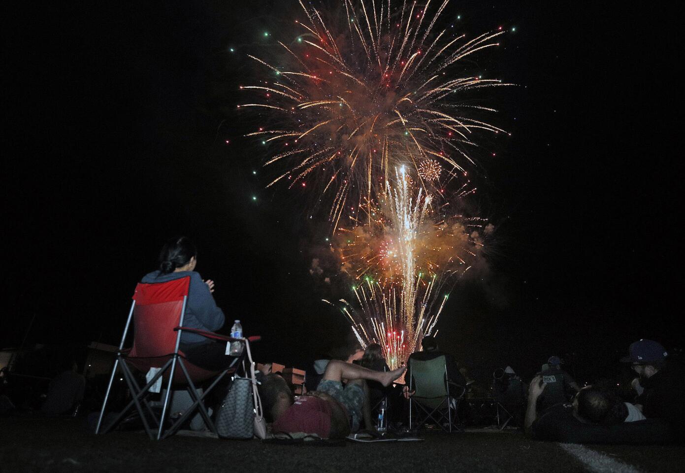 Photo Gallery: 14th annual Crescenta Valley Fireworks Association Fireworks Extravaganza at Crescenta Valley High School