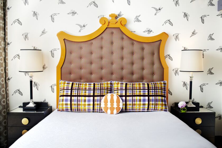Quirky, luxurious rooms awaited us at the Hotel Monaco in the heart of downtown Portland.