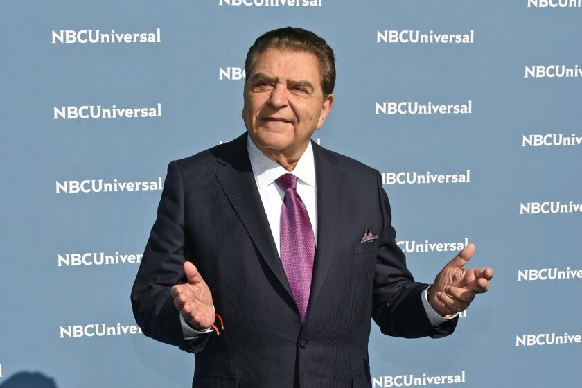 Mario "Don Francisco" Kreutzberger arrives at the NBCUniversal upfront presentation at Radio City Music Hall in New York on May 16.