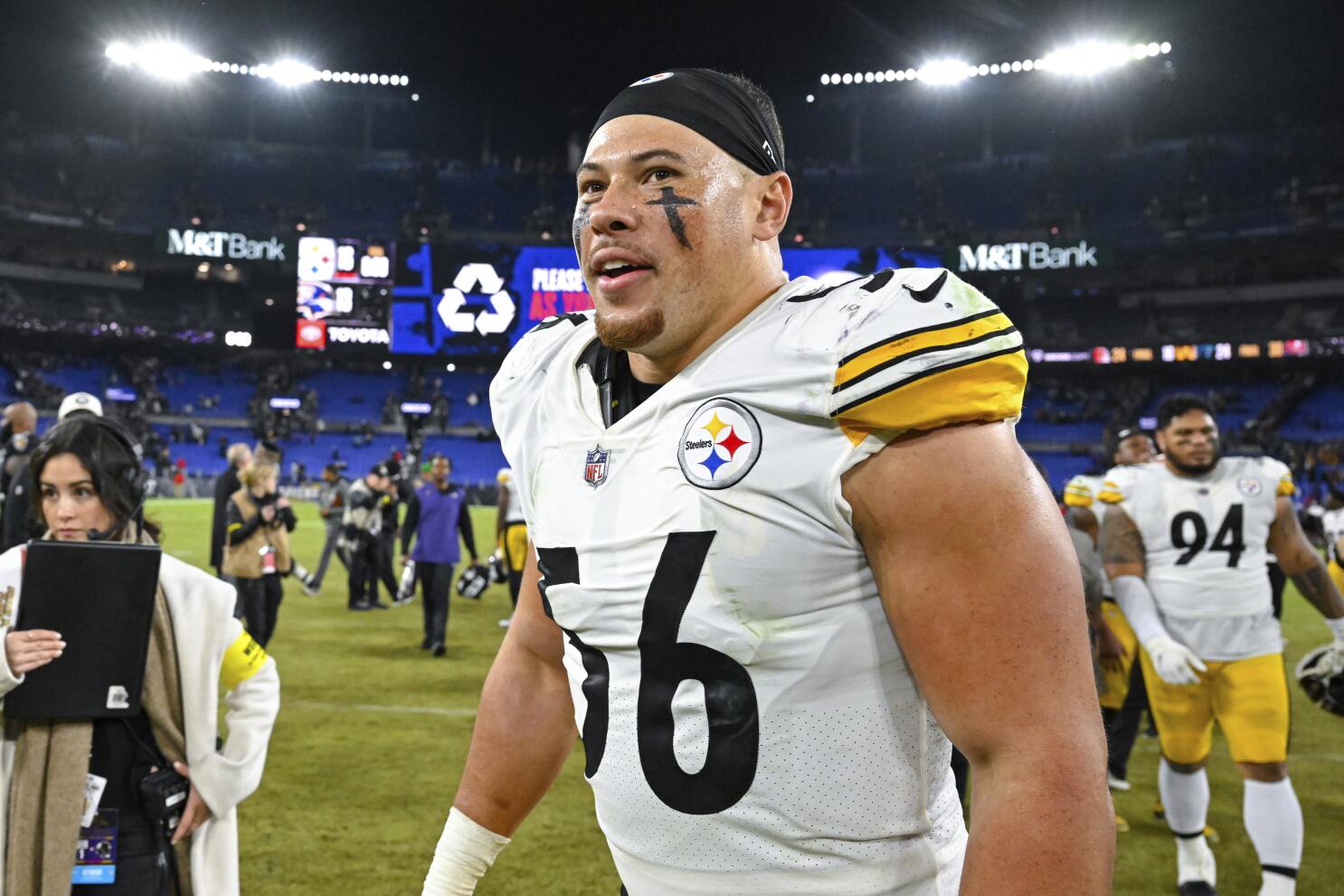 Linebacker Alex Highsmith signs contract to stay with the Steelers through  2027 - The San Diego Union-Tribune
