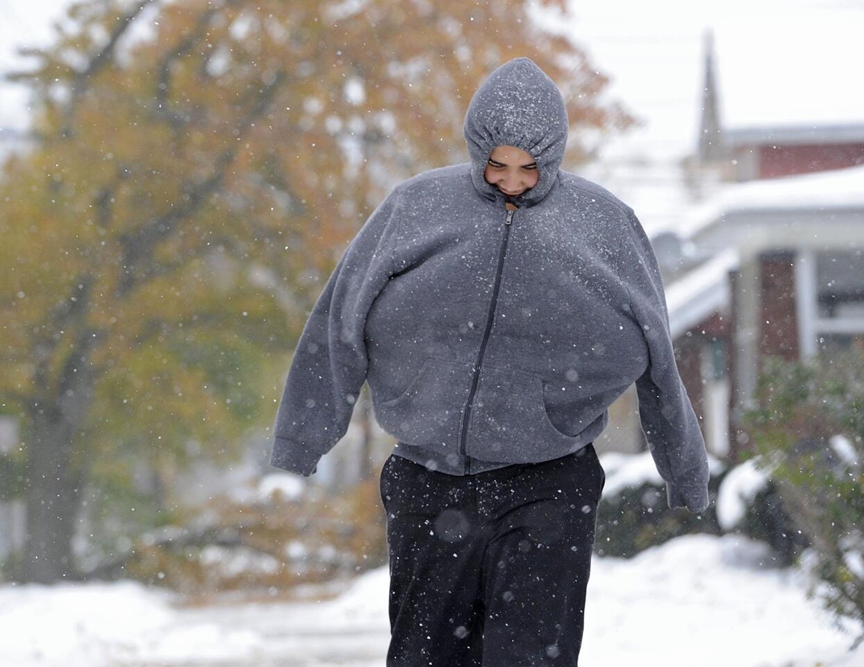 Snowstorm in the East