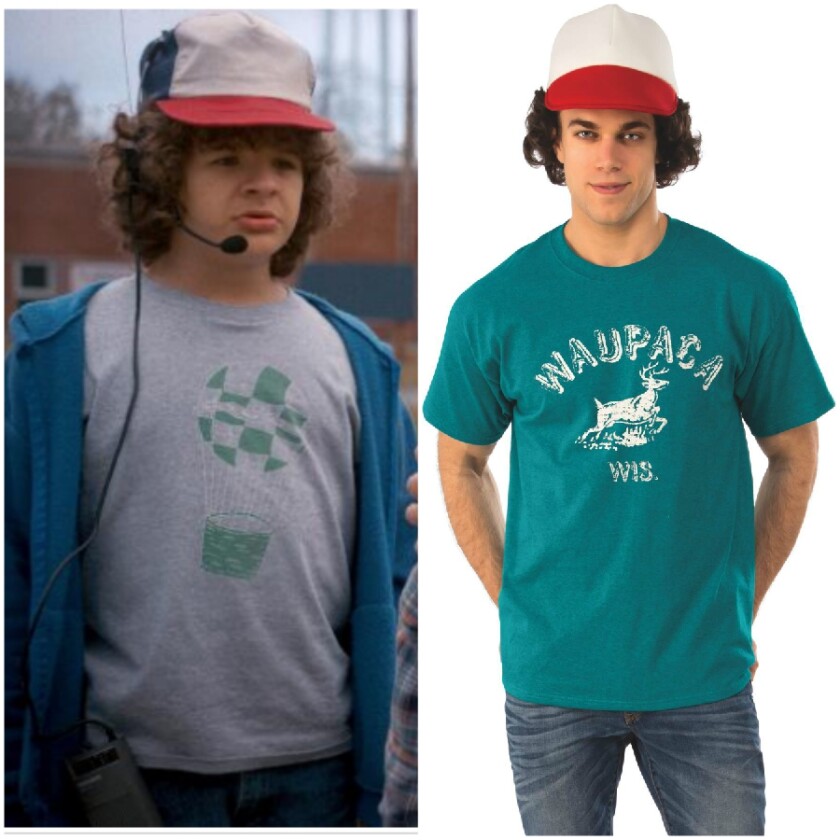 Dustin Henderson from “Stranger Things” has been a popular Halloween costume according to Party City