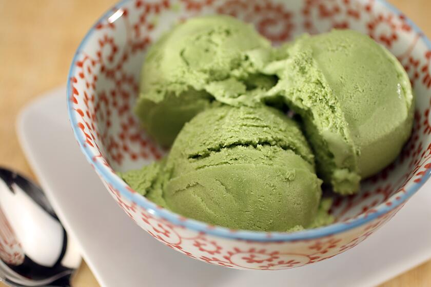 Recipe: Green tea ice cream