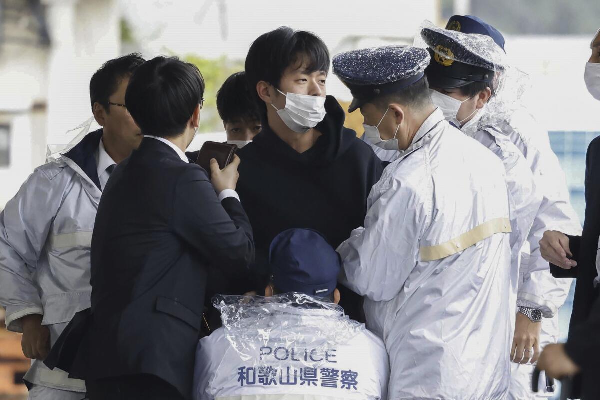 Suspect in attack on Japan's leader being arrested