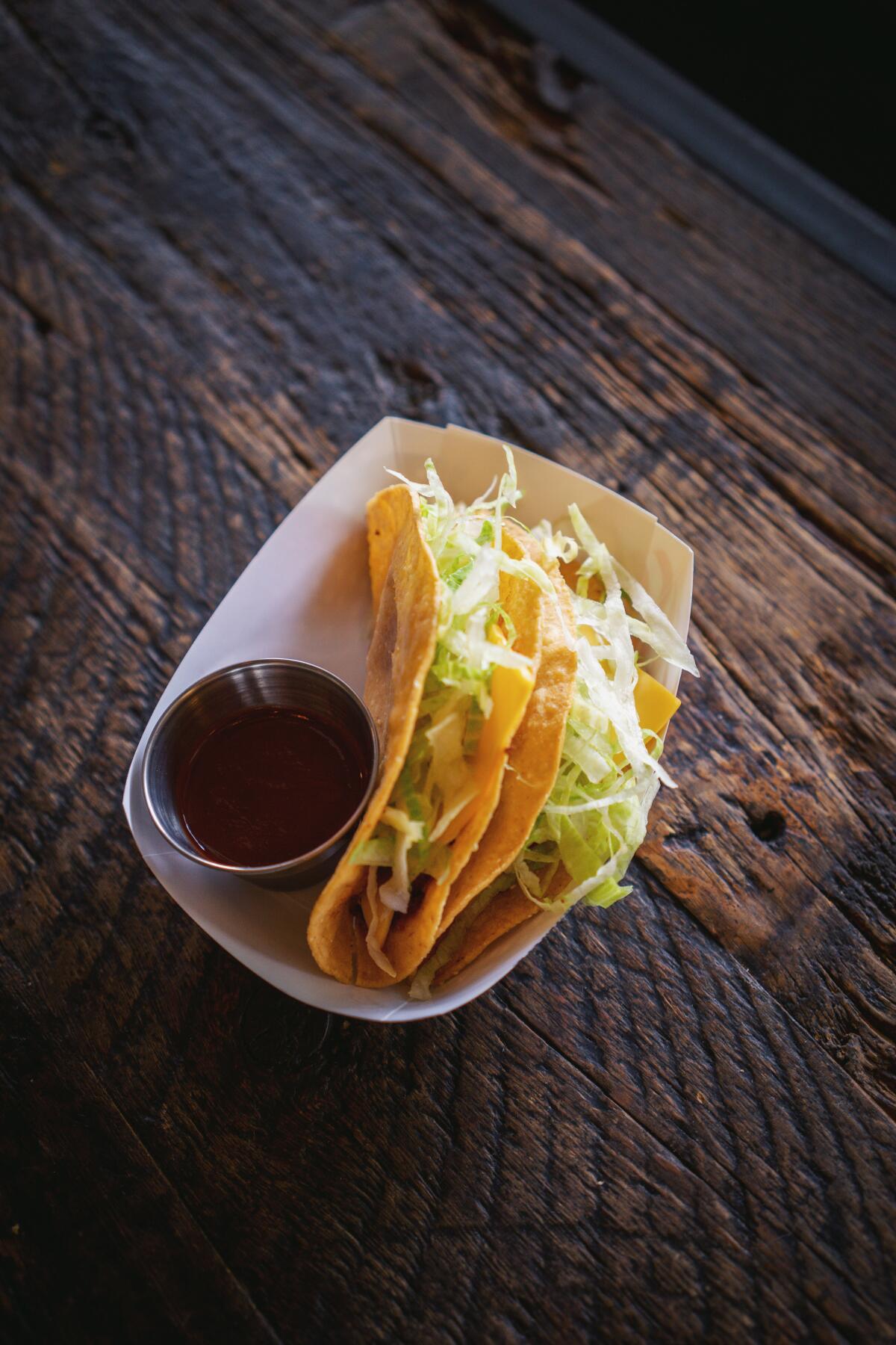 A photo of Jack In The Crack tacos from Craft & Commerce