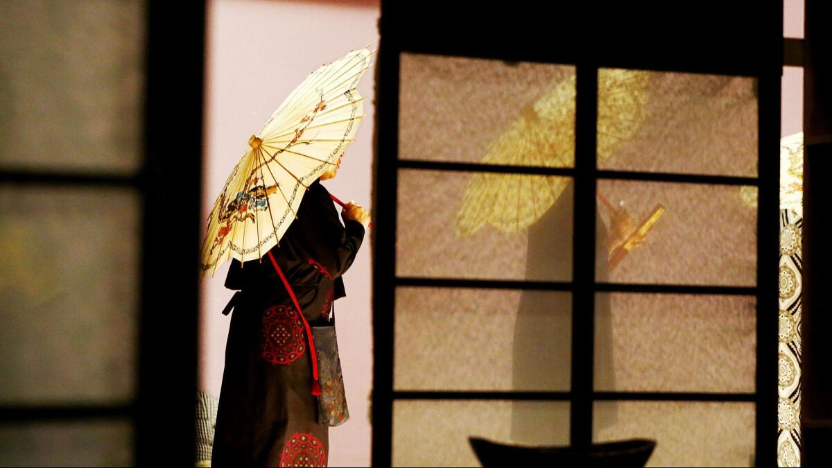 A production of "Madama Butterfly" from Pacific Opera Project and Opera in the Heights will feature Japanese or Japanese American actors singing Japanese roles, while American roles will be sung in English -- a change that affects the dynamics between characters.